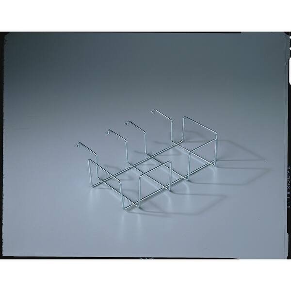 4 Silver Metal Shelf Extension Display Racks for Lunch Napkins 13 Bed